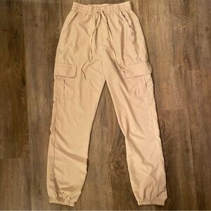 Women’s Love Tree Tan Cargo Pants Size Sml